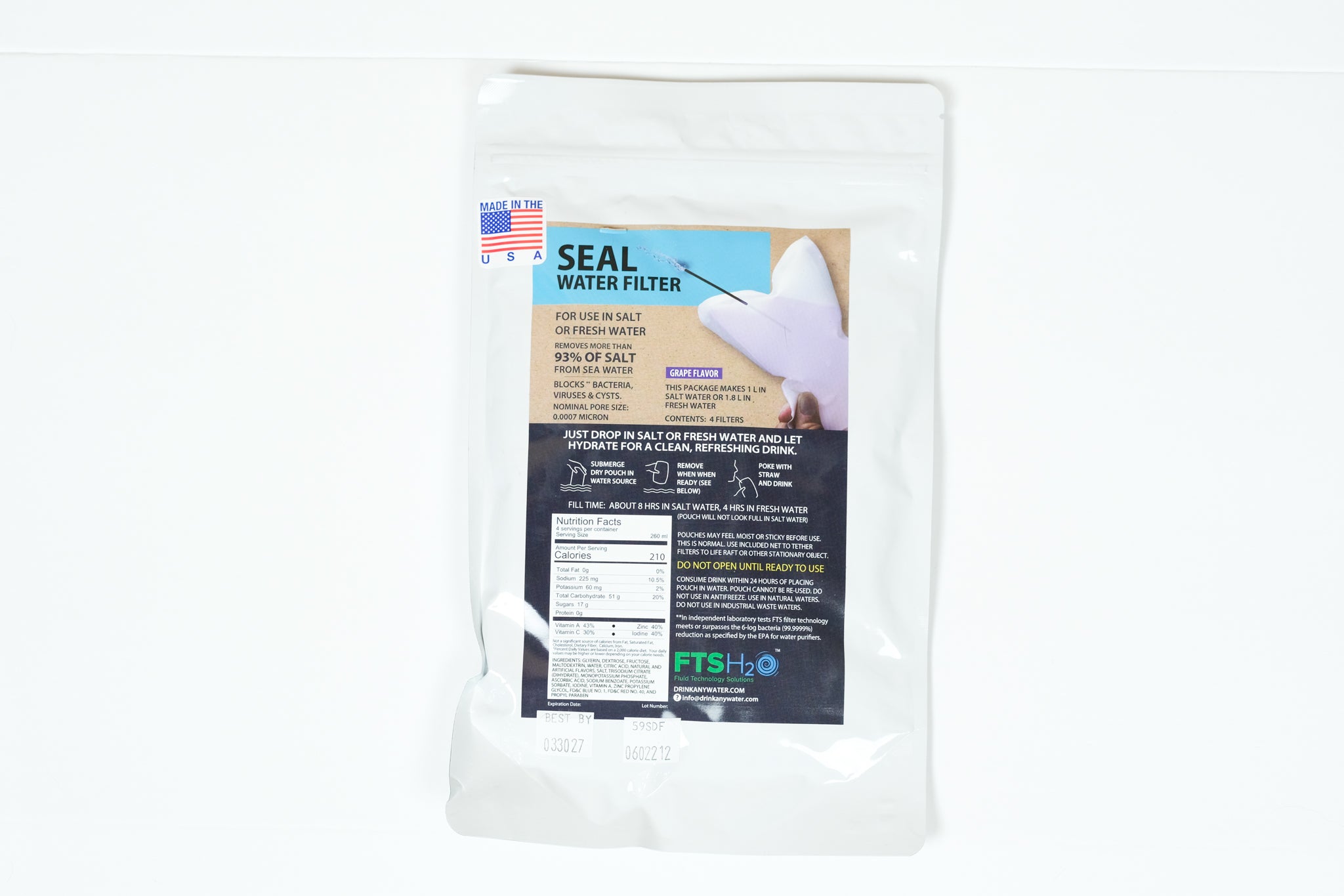 サバイバル浄水ポーチ | SEAL WATER FILTER サバイバル浄水ポーチ | SEAL WATER FILTER